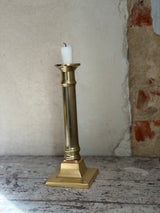messing lysestage ~ 22,5 cm