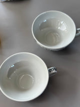 Kaffekop med underkop