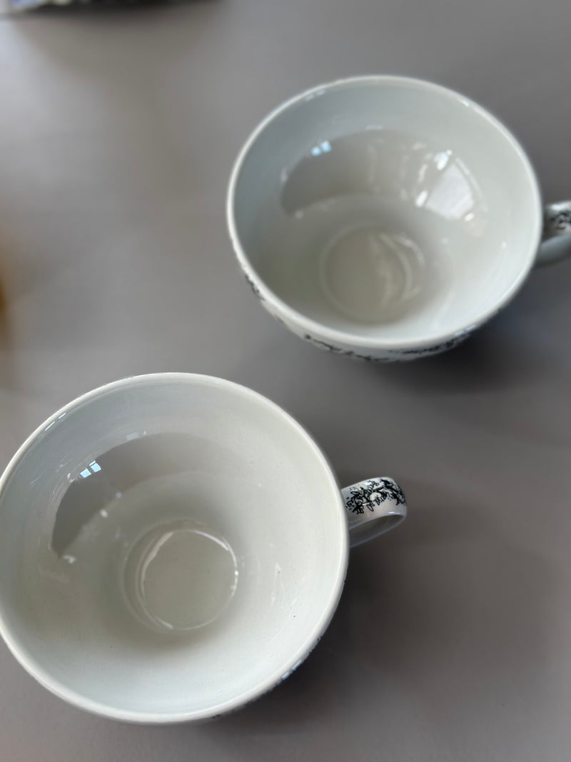 Kaffekop med underkop