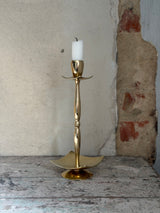 Messing lysestage ~ 23,5 cm