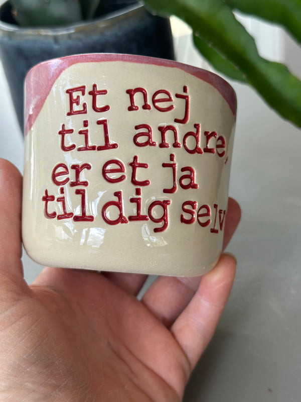 Kop ~ Et nej til andre, er et ja til dig selv 🩷