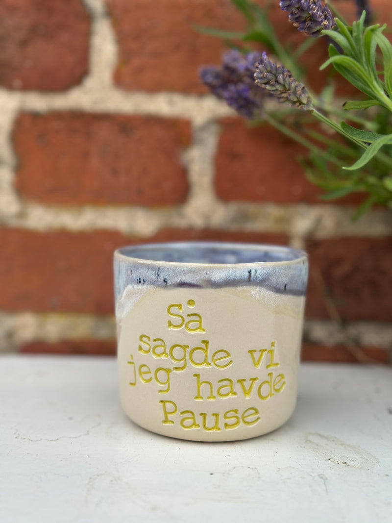 Kop ~ så sagde vi jeg havde pause
