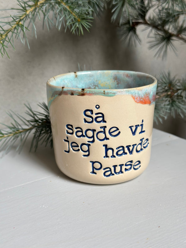 Kop ~ Så sagde vi jeg havde pause