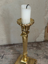 Messing lysestage ~ 16 cm