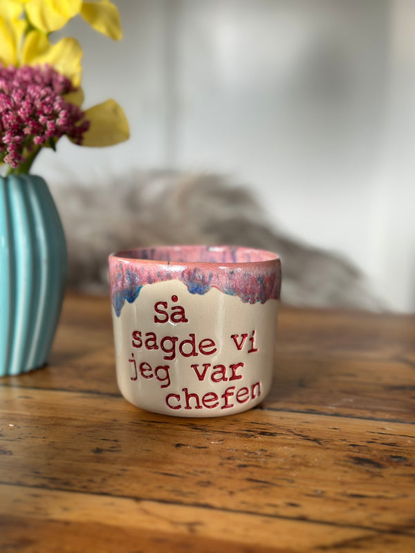 Kop ~Så sagde vi jeg var chefen