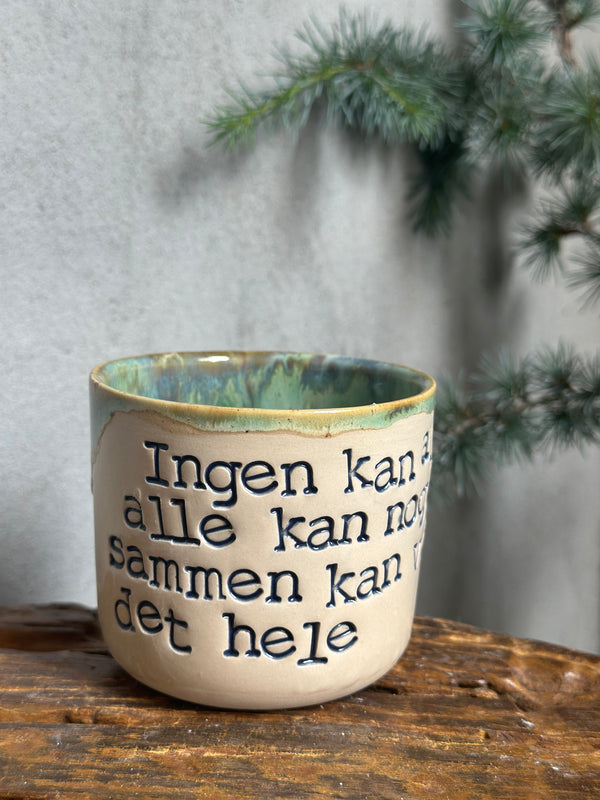 Kop ~ ingen kan alt, alle kan nogen, sammen kan vi det hele