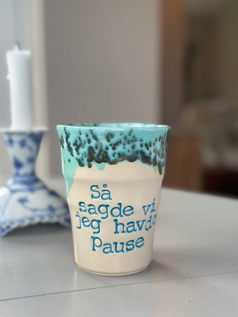 Kop ~ så sagde vi jeg havde pause