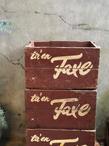 Trækasse ~ Tá en Faxe