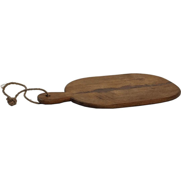 Skærebræt  med håndtag - ovalt