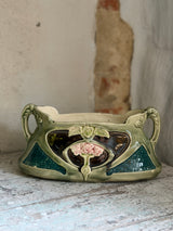 Overdådig Majolica Jardiniere