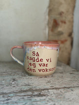 Kop med hank ~ så sagde vi jeg var den voksne