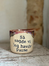 Kop ~ Så sagde vi jeg havde pause