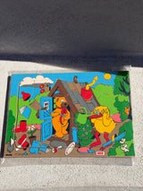 Puslespil ~ bamse og kylling