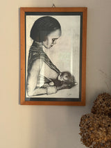 Tryk ~ mor som ammer barn