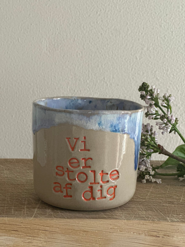 Kop ~ vi er stolte af dig