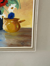 Stemningsfuldt blomstermaleri