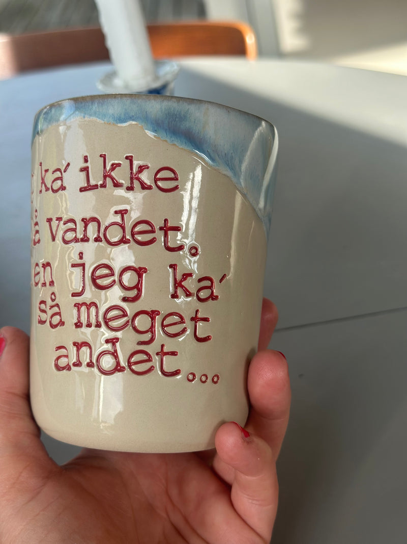 Kop ~ jeg kan ikke gå på vandet, men jeg ka’ så meget andet…
