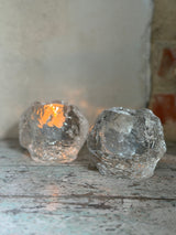 Snebold Fyrfadsstage