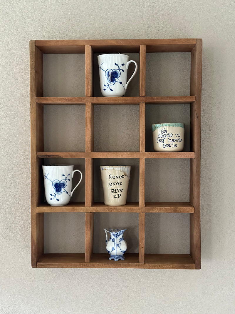 Latte kopreol med 12 rum