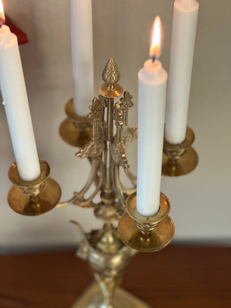 Lysestage ~ 4 kronelys