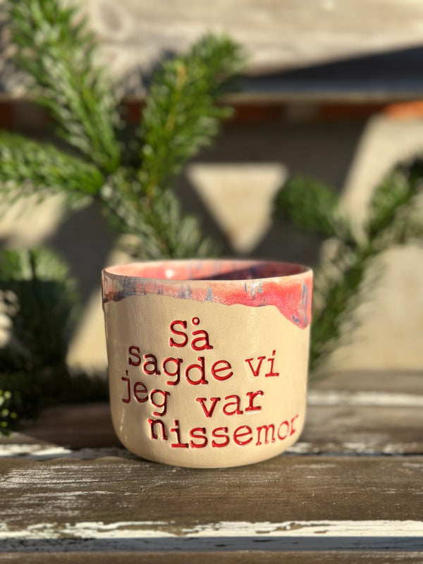 Kop ~ Så sagde vi jeg var nissemor 🤶🏻