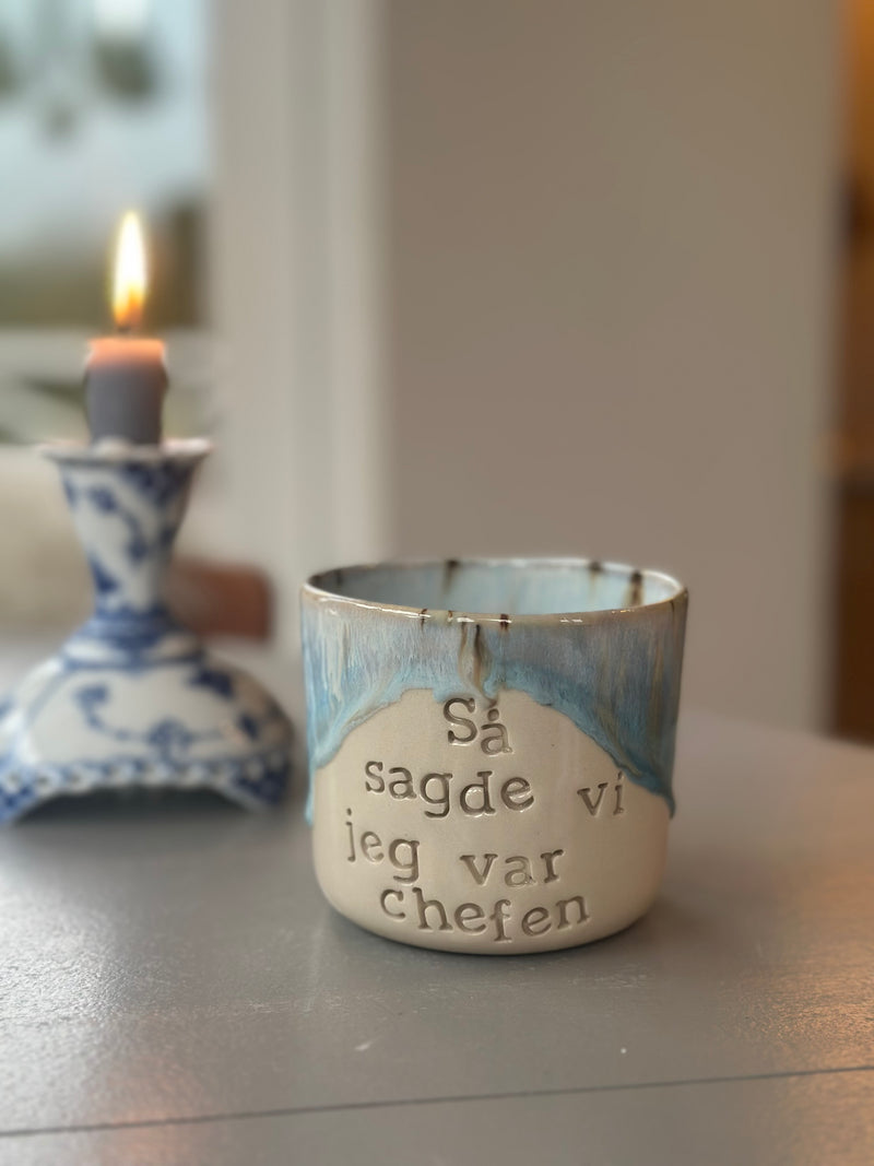 Kop ~ Så sagde vi jeg var chefen