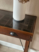 Konsolbord ~ med sættekasse