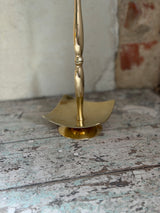 Messing lysestage ~ 23,5 cm