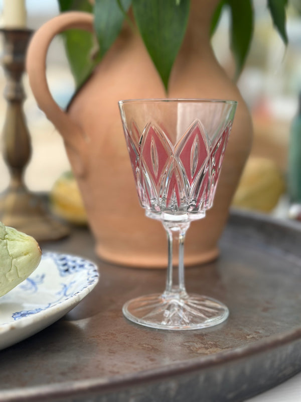 Hvidvins glas  ~ Lyserød