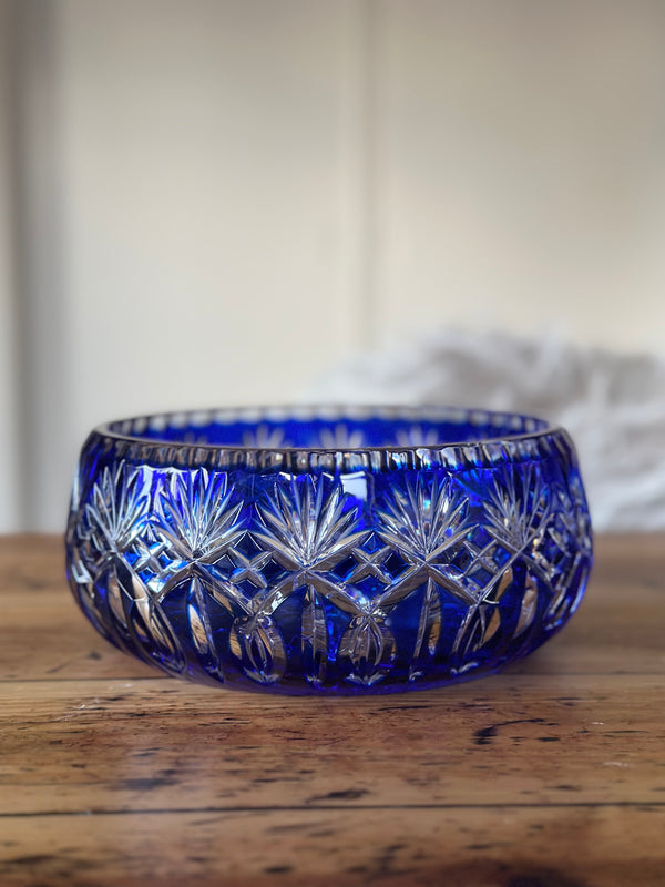 Krystal skål