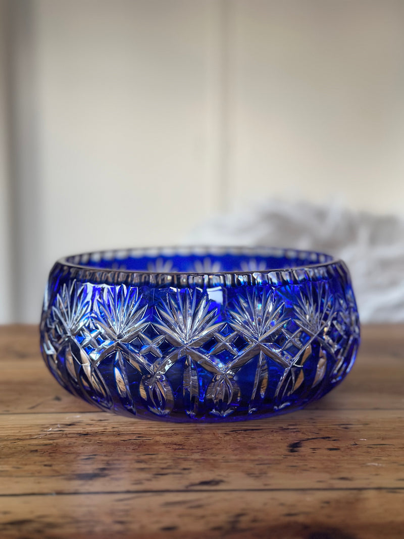 Krystal skål
