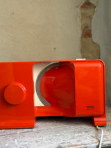 Retro Krups brødmaskine / elektrisk brødskærer i orange