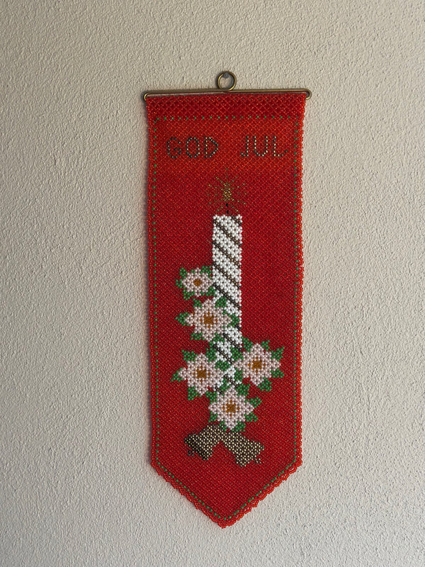 Væghæng ~ perlebroderi