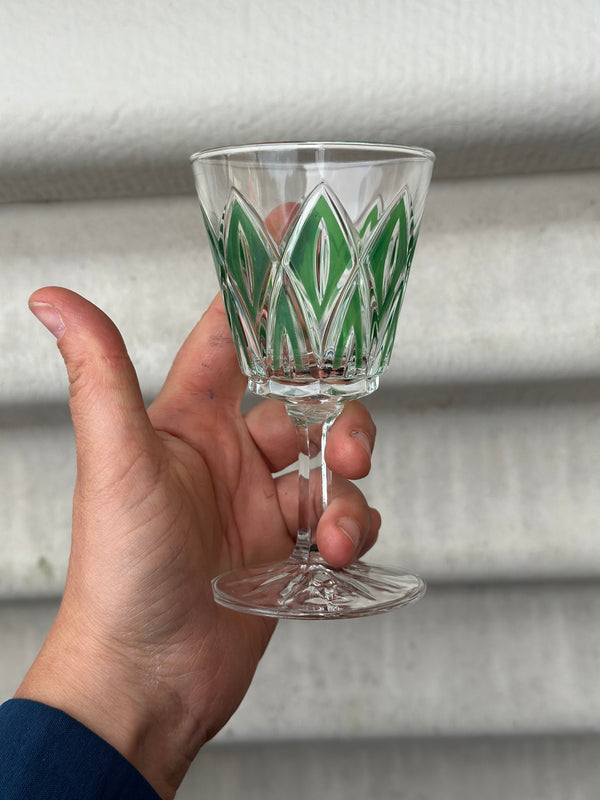Hvidvins glas ~ Grøn