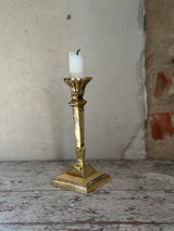 Messing lysestage ~ 16 cm