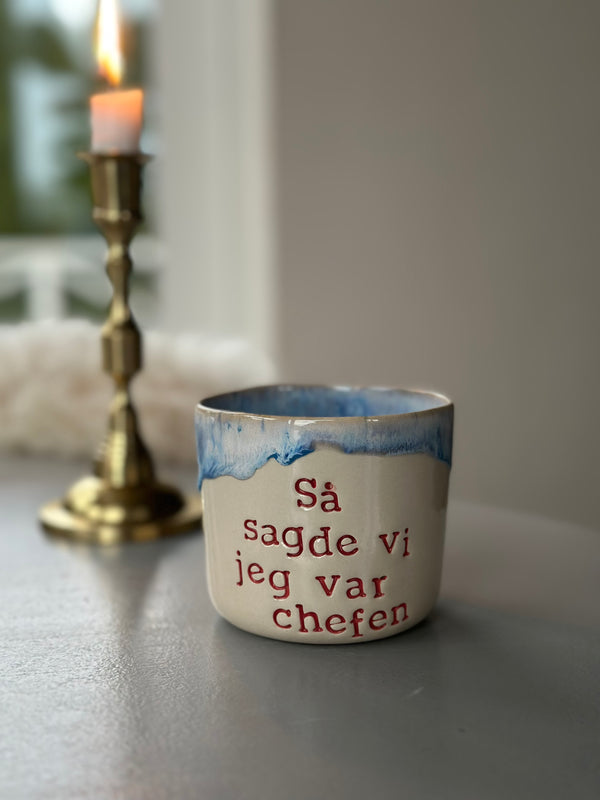 Kop ~ Så sagde vi jeg var chefen