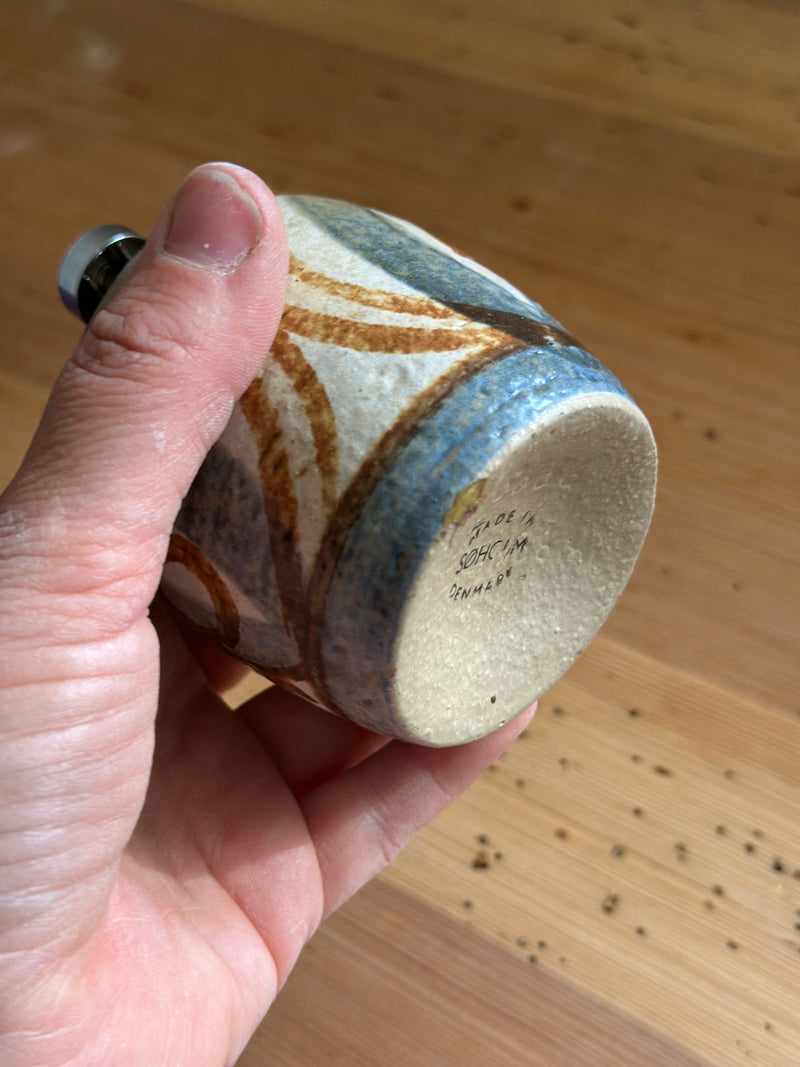 Søholm keramik lighter Ø6,5xH10cm