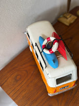 Stor unik retro metal bus