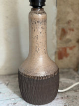 Retro bordlampe i keramik – 60/70’erne.