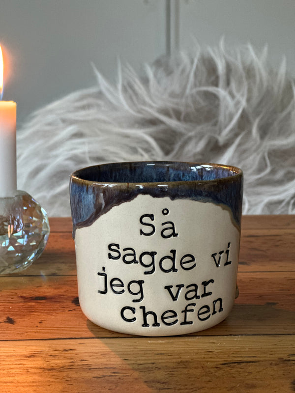 Kop ~ Så sagde vi jeg var chefen