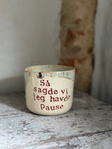 Kop ~ Så sagde vi jeg havde pause