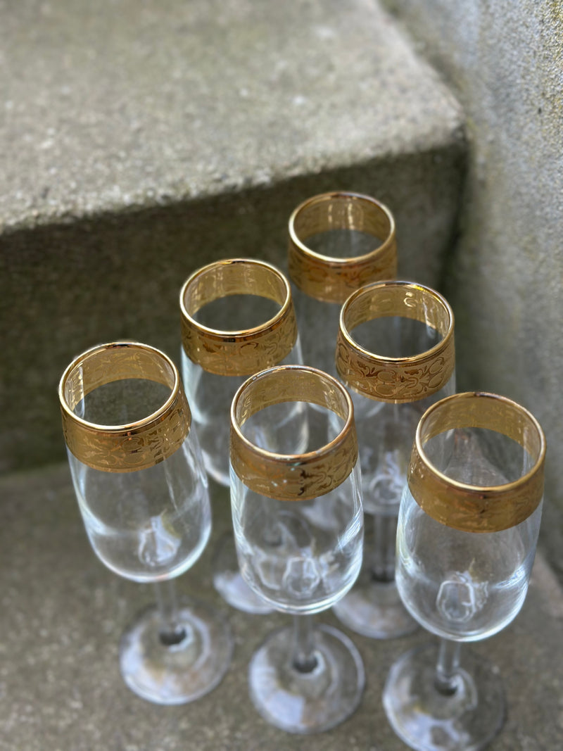 Champagneglas ~ skal købes i par.