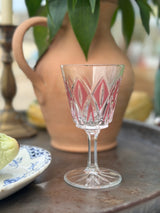 Hvidvins glas  ~ Lyserød