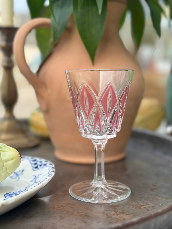 Hvidvins glas  ~ Lyserød