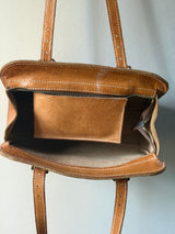 Skuldertaske ~ kernelæder