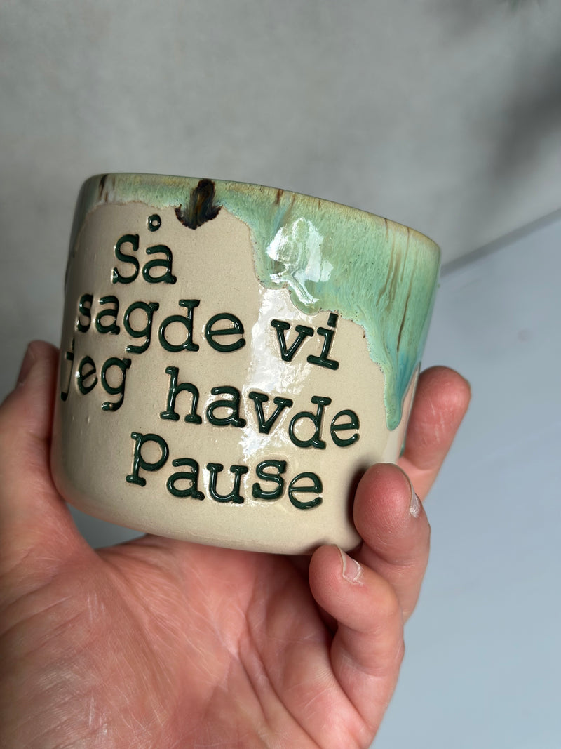 Kop ~ Så sagde vi jeg havde pause