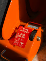 Retro pålægsmaskine – orange