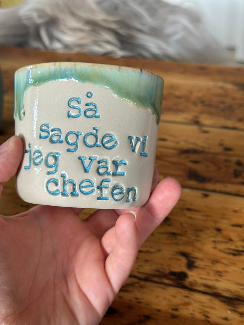 Kop ~ Så sagde vi jeg var chefen