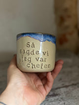 Kop ~ Så sagde vi jeg var chefen