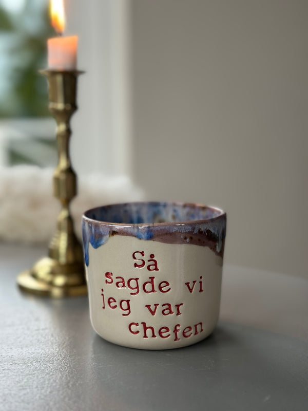 Kop ~ Så sagde vi jeg var chefen